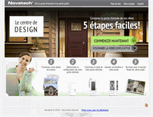 Tablet Screenshot of design.novatechgroup.com